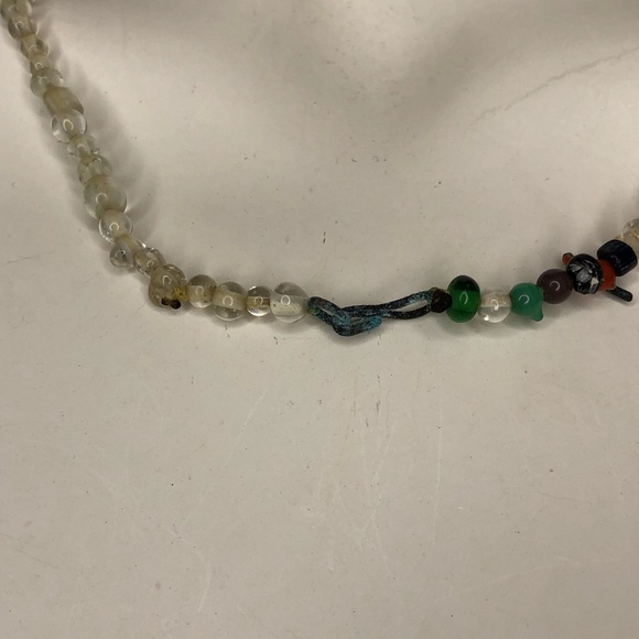 Vintage Czechoslovakian Glass Mardi Gras Beads - Picture 4 of 7